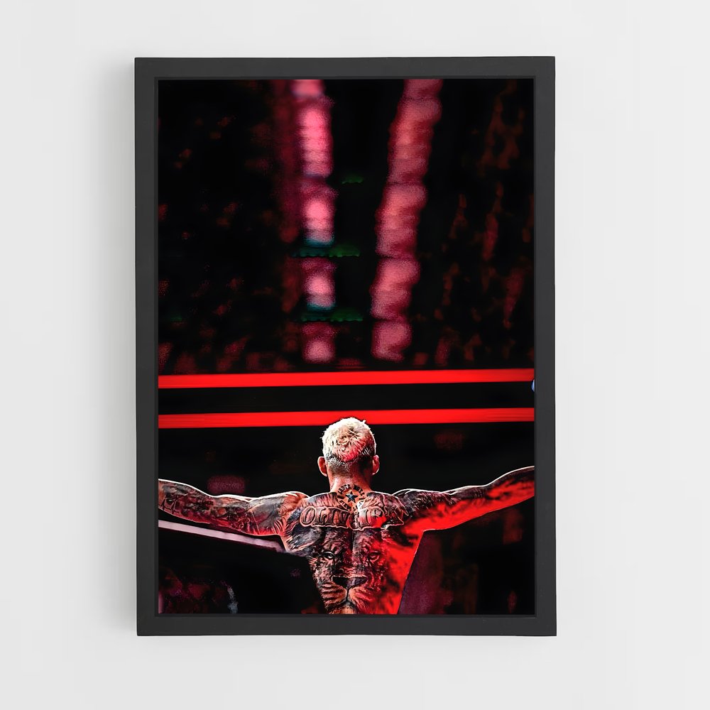 Poster Oliveira Unleashed – affiche MMA (vue 2)